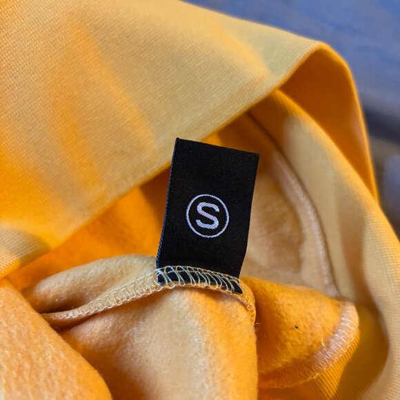 Sp5der Worldwide Men's Yellow and Black Hoodie - Picture 5 of 6